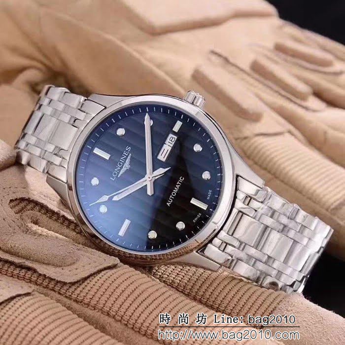 LONGINES浪琴 經典大三針 全自動機械 精品男士腕表 WSS1192